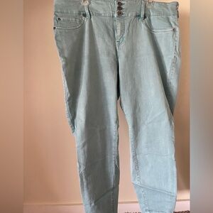 Torrid Sky Blue Skinny Jeans